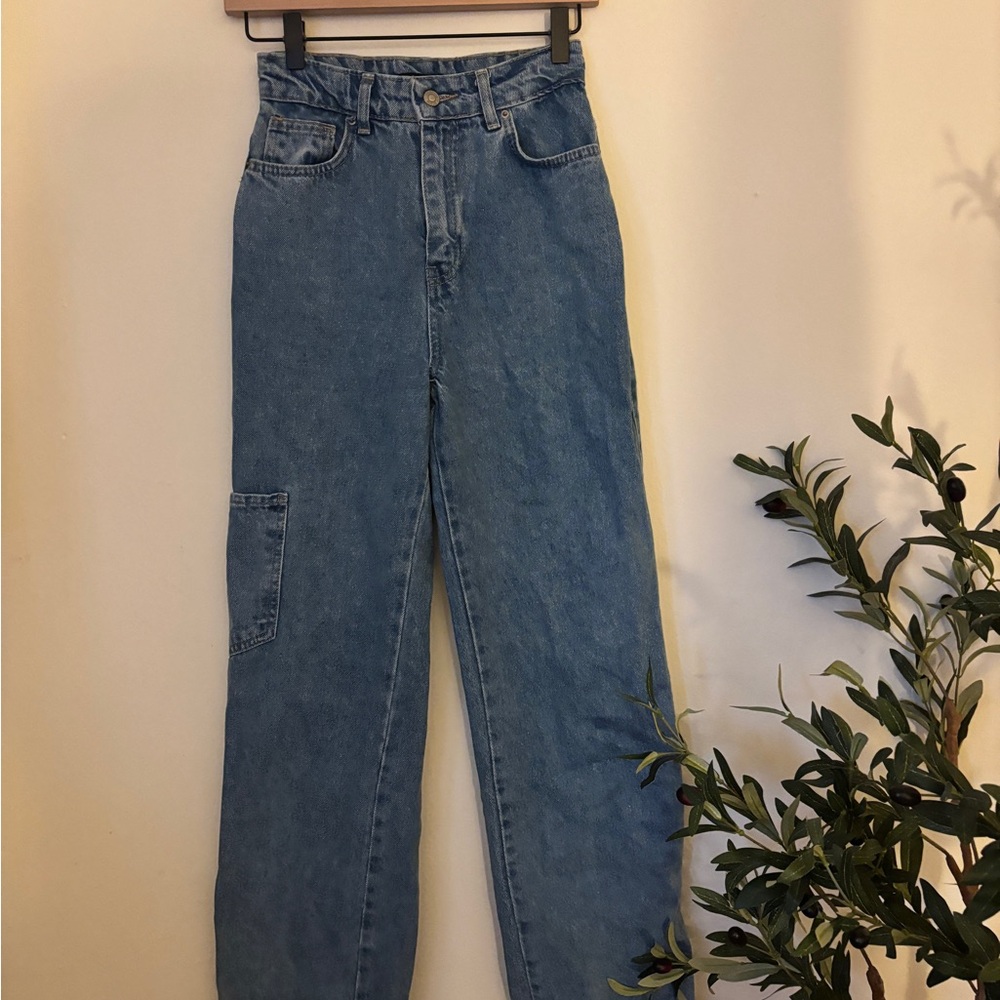 Trendyol High Rise Blue Women's Jeans